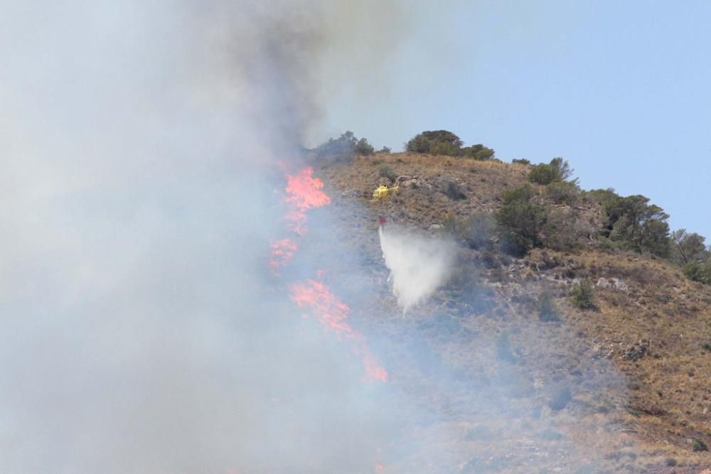 Incendio en Portman