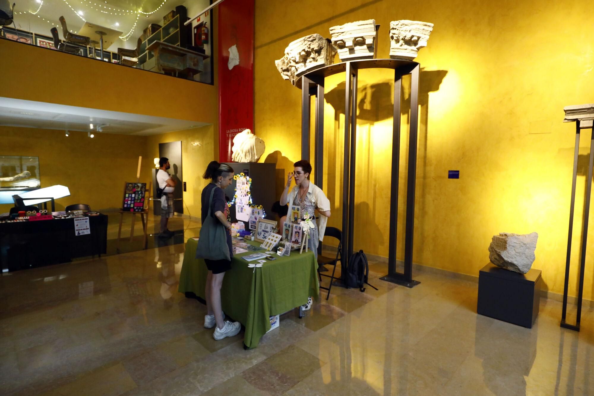 LA NOCHE EN BLANCO, ACTOS CULTURALES EN LA CALLE Y MUSEOS DE ZARAGOZA
