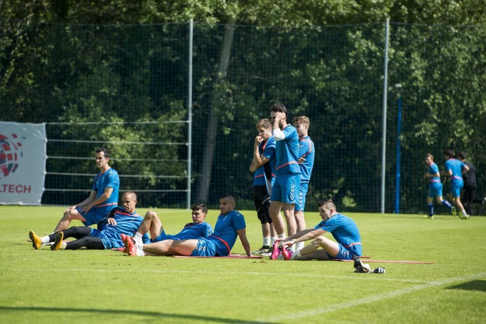 Entrenamiento del Real Oviedo