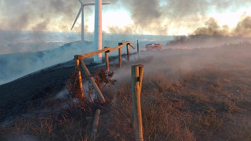 La acción humana, detrás del “grave” incendio de Calabor