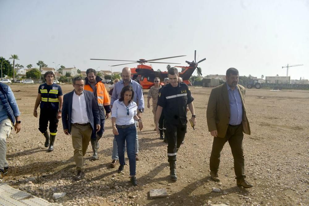 Visita de la ministra de Defensa a Los Alcázares