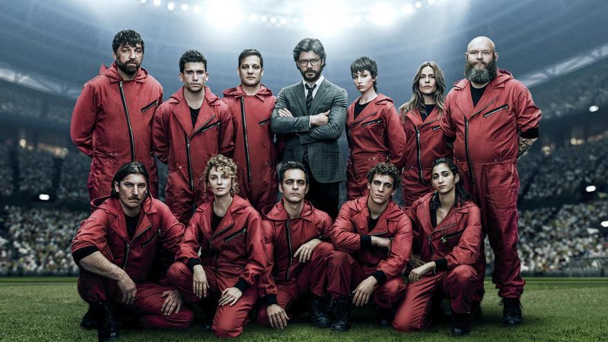 Protagonistas de &#039;La casa de papel&#039;