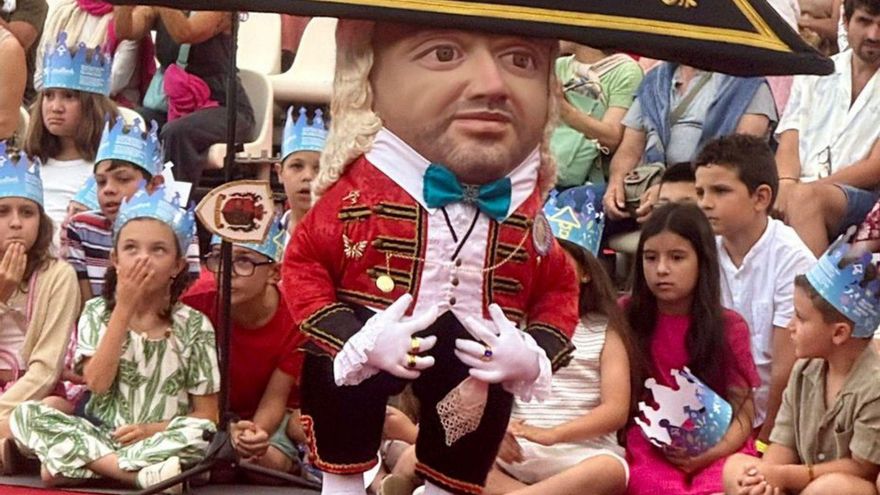 La intervención de Ruymán Hernández en la Danza de los Enanos.