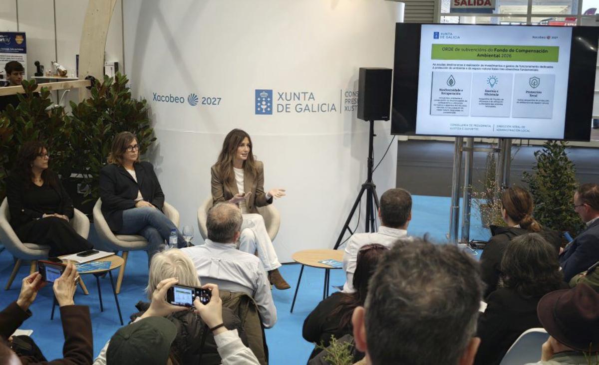 Natalia Prieto, durante su intervención en ExpoMunicipal.