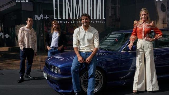 Cartel de la serie 'El inmortal'.