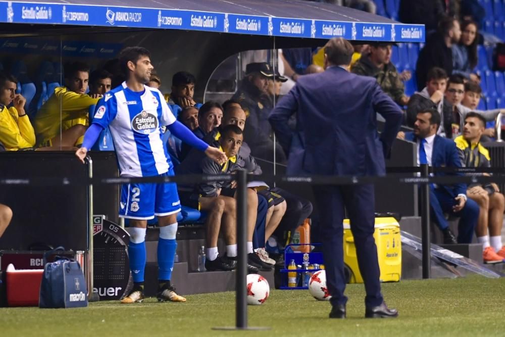 El Dépor cae goleado ante Las Palmas