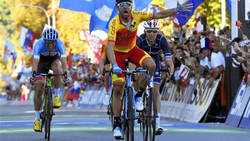 Alejandro Valverde se corona como campeón del mundo