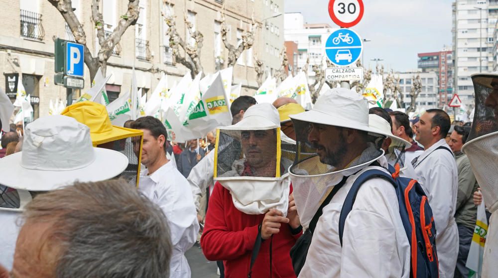 Así ha sido la manifestación de los agricultores