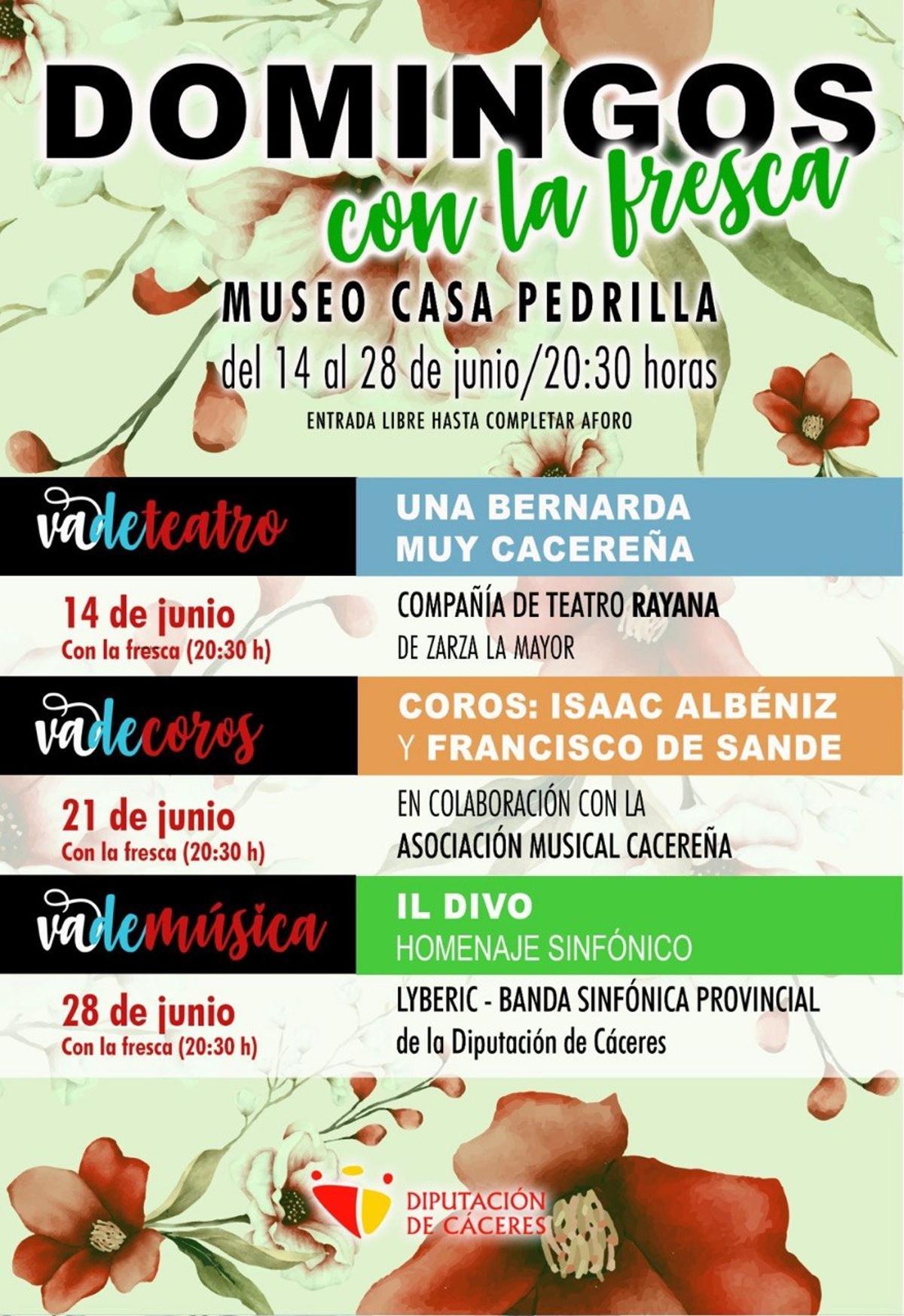 Domingos con la fresca.