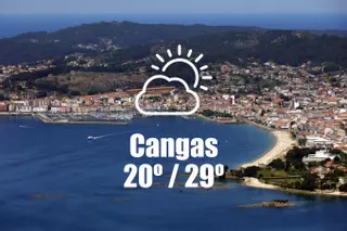 El tiempo en Cangas: previsión meteorológica para hoy, lunes 4 de agosto