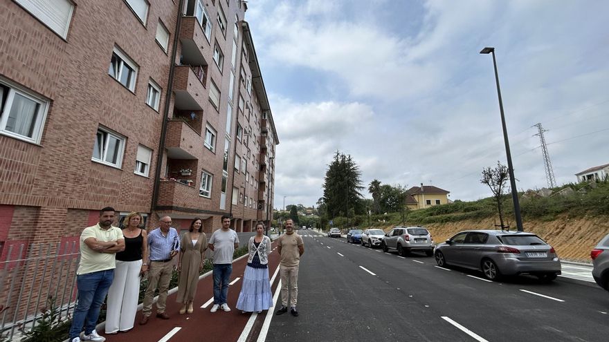 La Pola estrena la mejora de accesos desde la Autovía Minera: una obra que cambia la entrada noroeste de la capital sierense