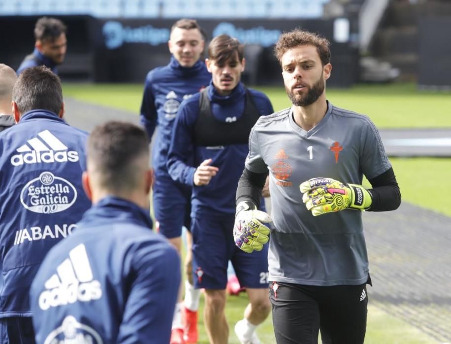 El Celta prepara en A Madroa el último encuentro de la temporada