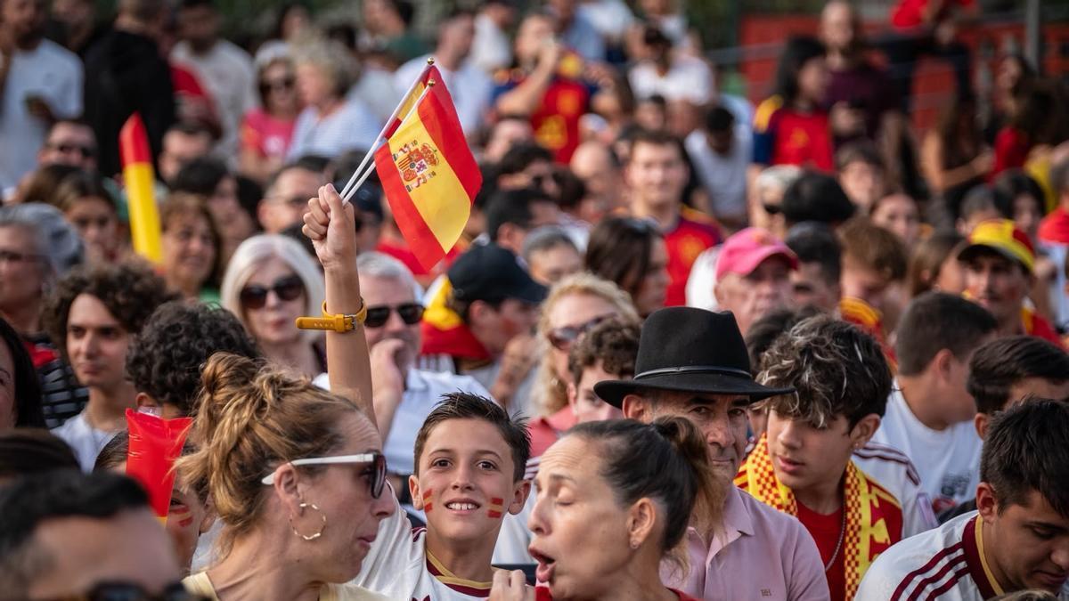 El municipio de Pedri ya está listo para la final España-Argentina