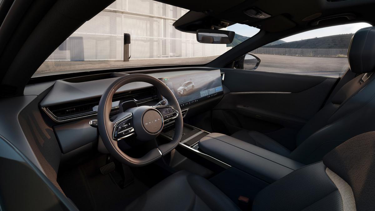 Interior del Mazda CX-6e