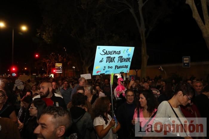 Manifestación en Cartagena por el Mar Menor