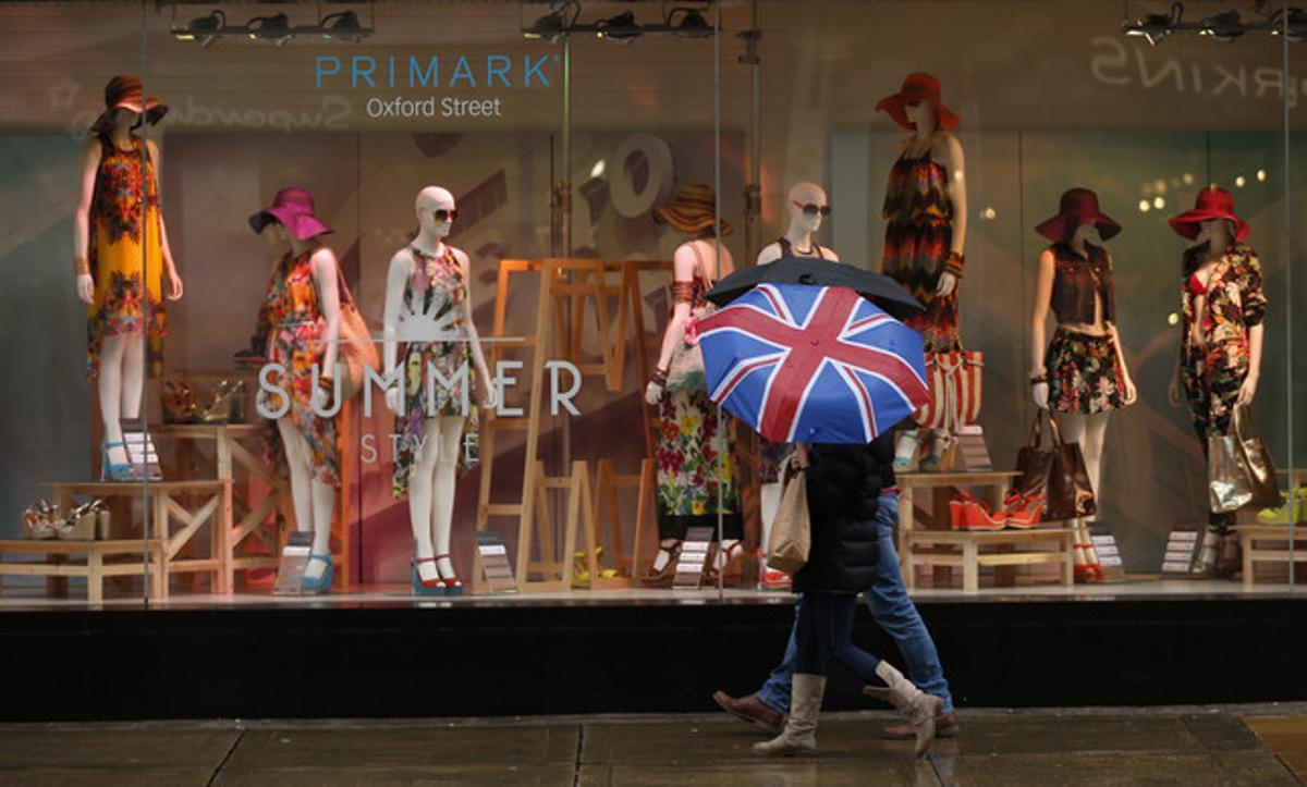 Botiga de Primark a l’edifici que ha comprat Amancio Ortega a Oxford Street, a Londres.