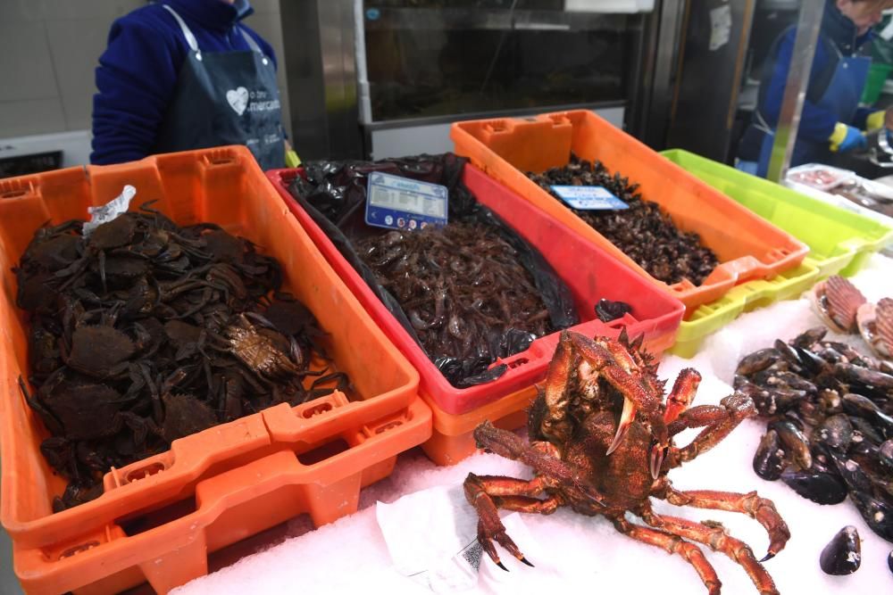 Centolla y camarón para Navidad 2019 en A Coruña