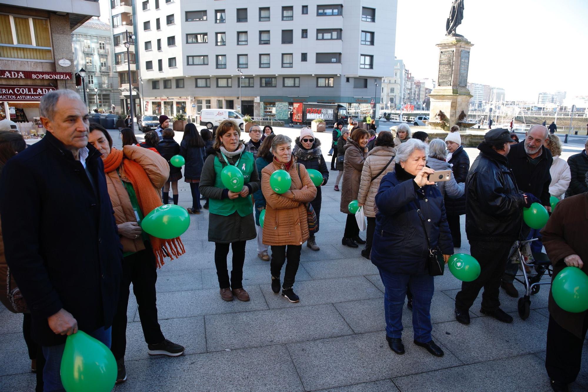 Concentración en Gijón