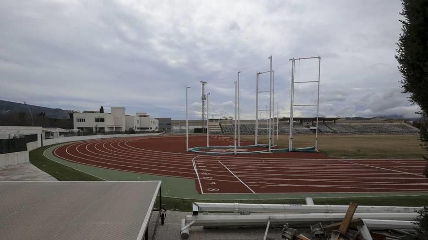 Pistas del polideportivo Príncipes de España.