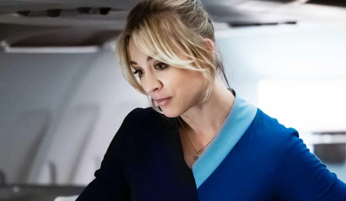 Kaley Cuoco en 'The flight attendant'.