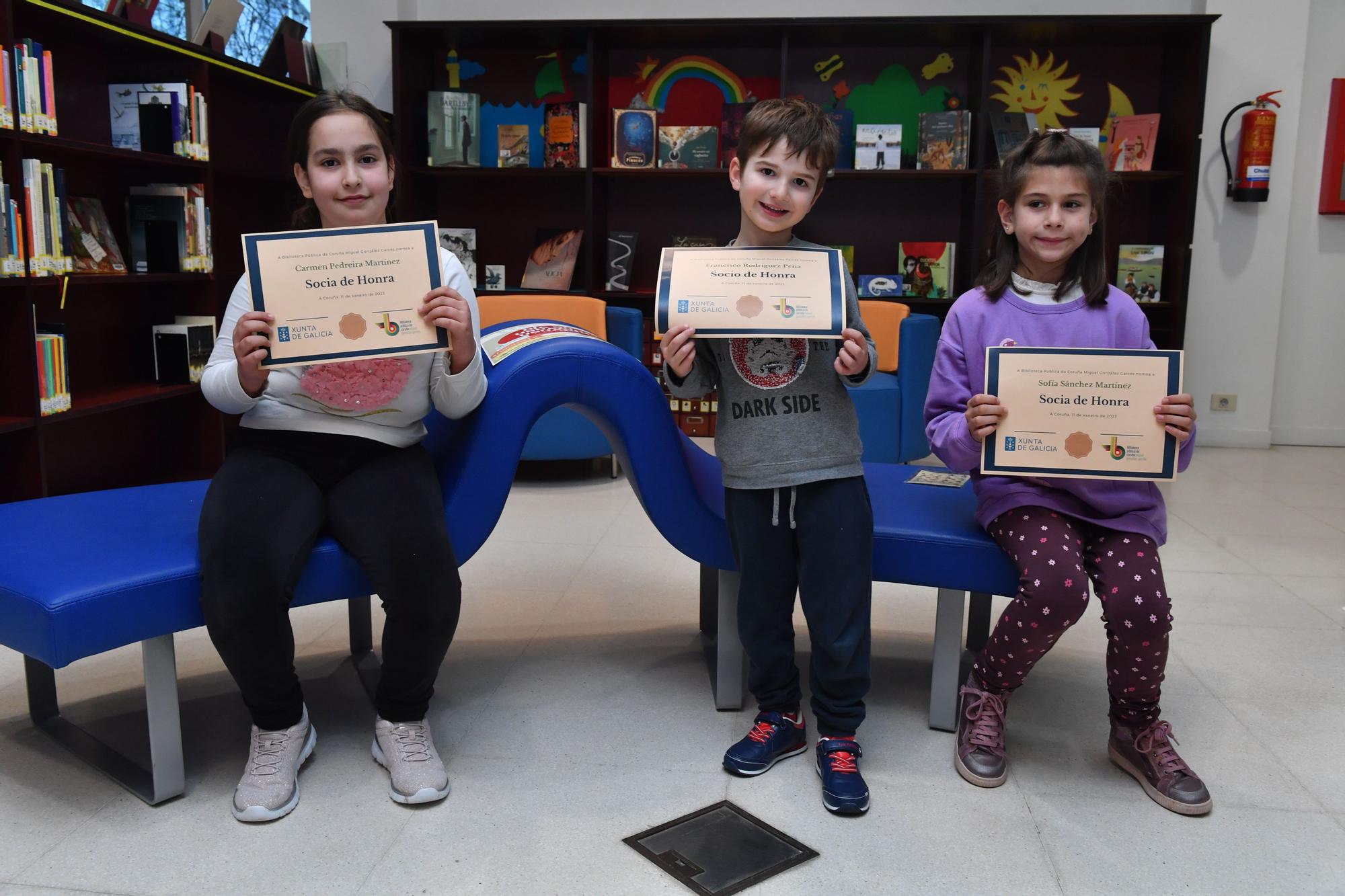 Grandes lectores en A Coruña desde bien pequeños