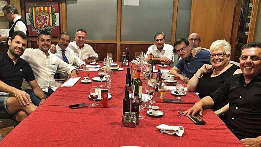 Els presidents de Tercera Divisió es van trobar en un sopar de germanor