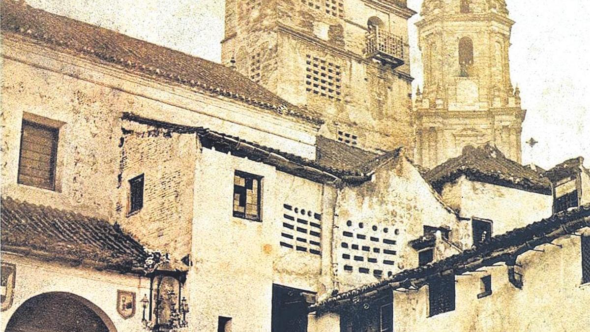 Convento de Santa Clara, hacia 1860.