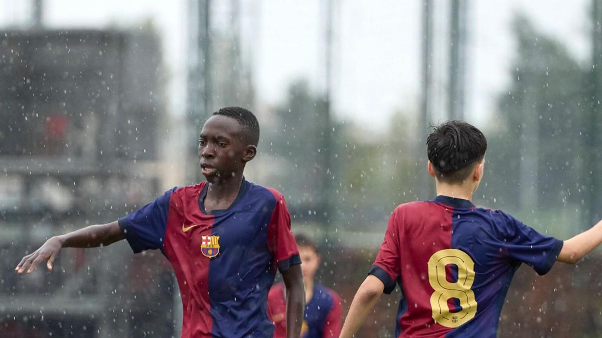 Fode Diallo es el máximo goleador del Sub-13