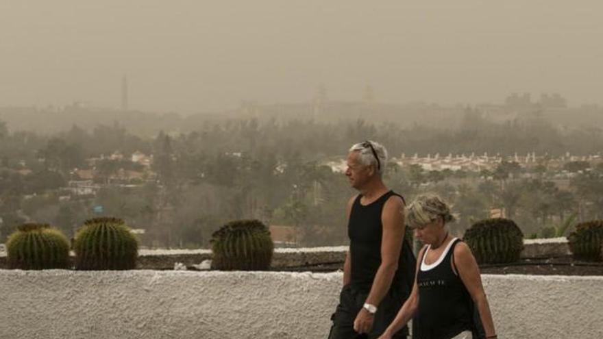 Días de calima en Canarias. Imagen de archivo