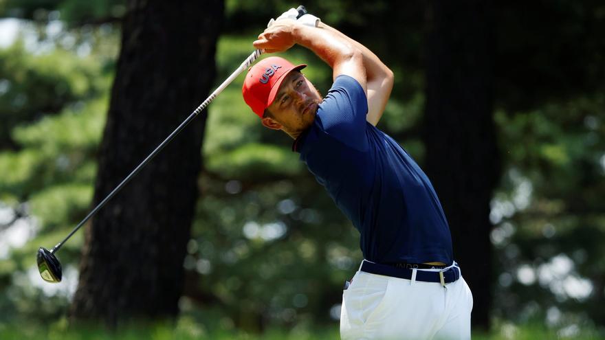 El golfista estadounidense Xander Schauffele.