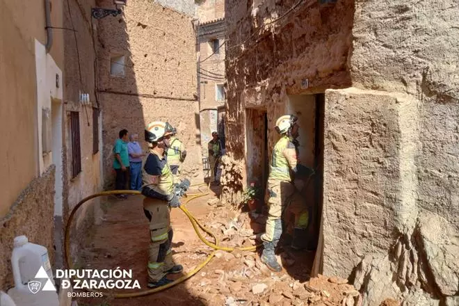 El incendio de Ateca sigue estabilizado y su evolución es "buena"