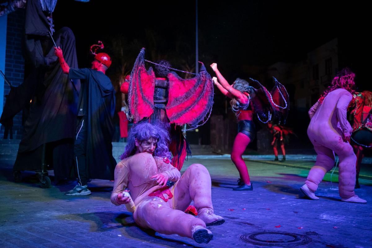 Representación de las Burras de Güímar Representación de las Burras de Güímar