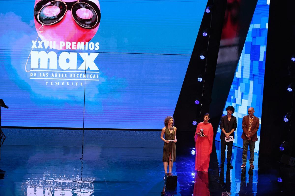 Momentos de los Premios Max.