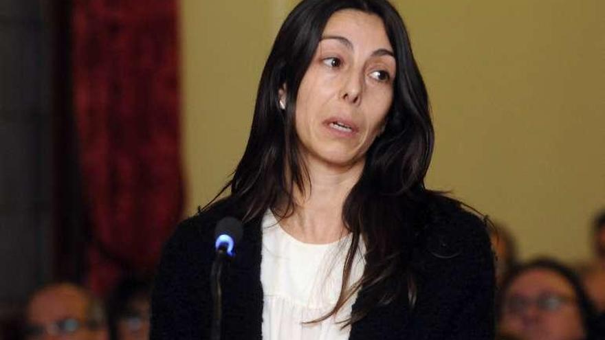 Raquel Gago, durante el juicio.