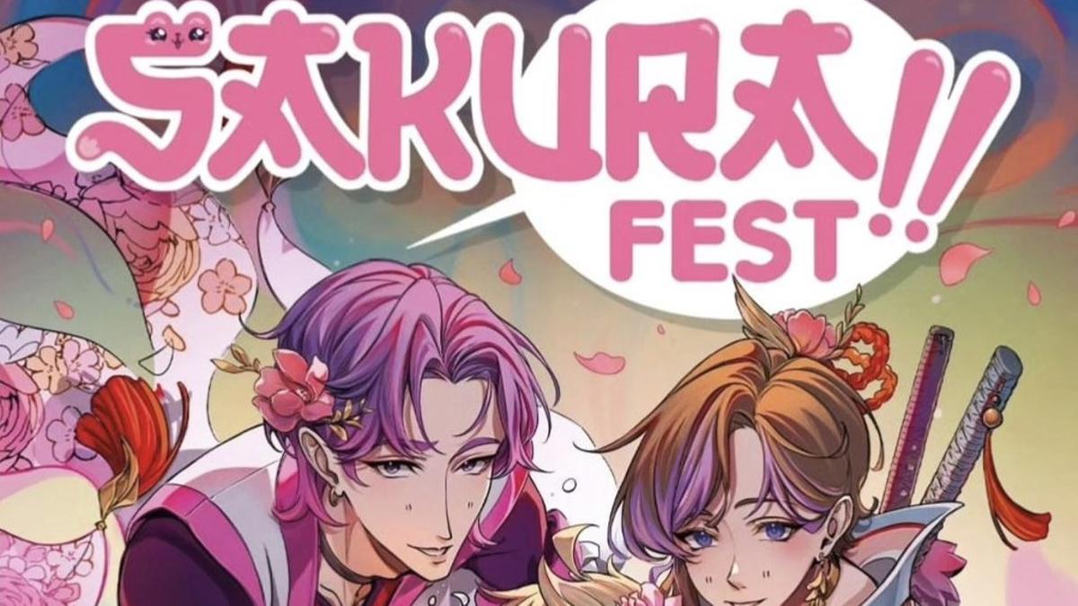 Cartel de la tercera edición del Sakura Fest de Gavà.