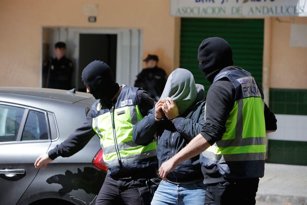 Operación antiyihadista en Palma