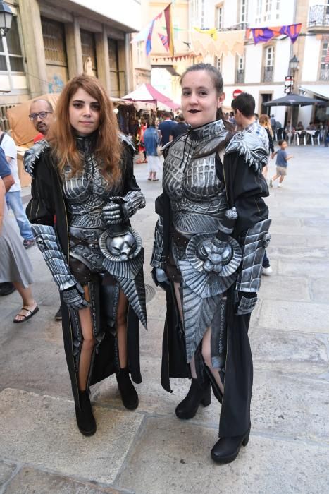 Último día de la Feria Medieval de A Coruña