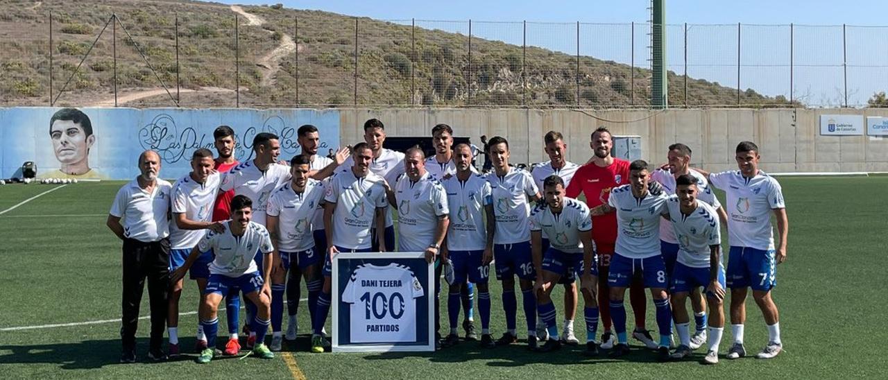 Dani Zizu cumplió 100 𝙥𝙖𝙧𝙩𝙞𝙙𝙤𝙨 con la camiseta de la UD Tamaraceite