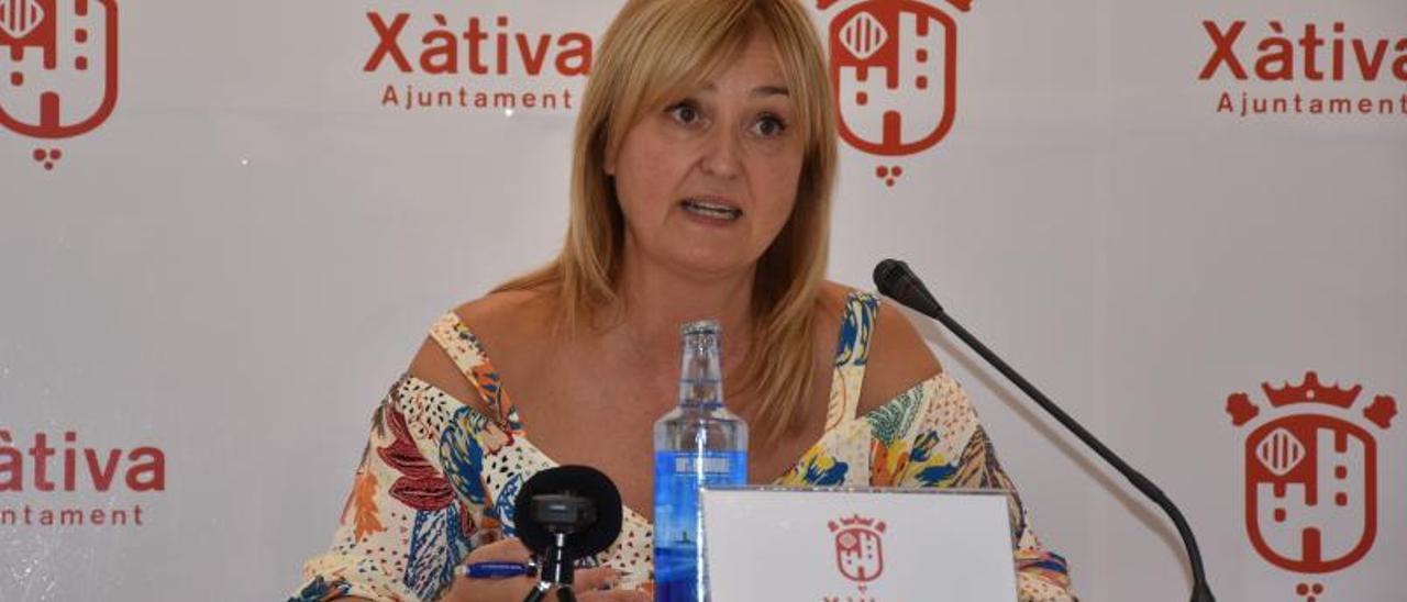 Xelo Angulo presentó ayer el plan. | LEVANTE-EMV