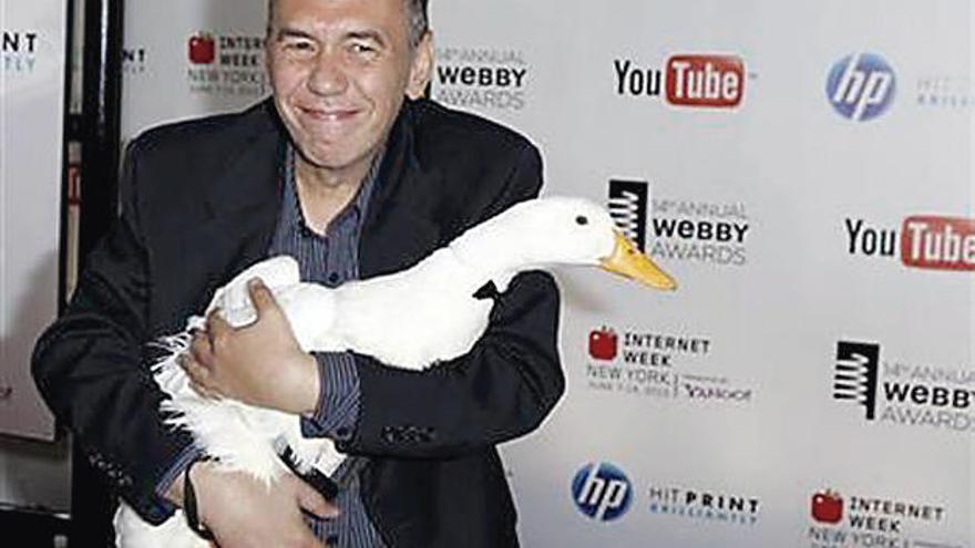 El cómico Gilbert Gottfried.