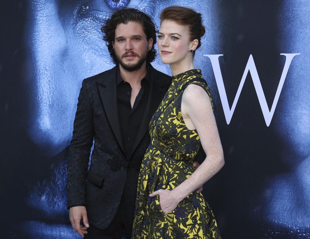 Séptima temporada de Juego de Tronos: Kit Harington y Rose Leslie