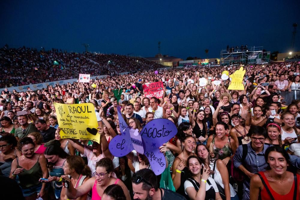 Las mejores imágenes del concierto de OT en Benidorm