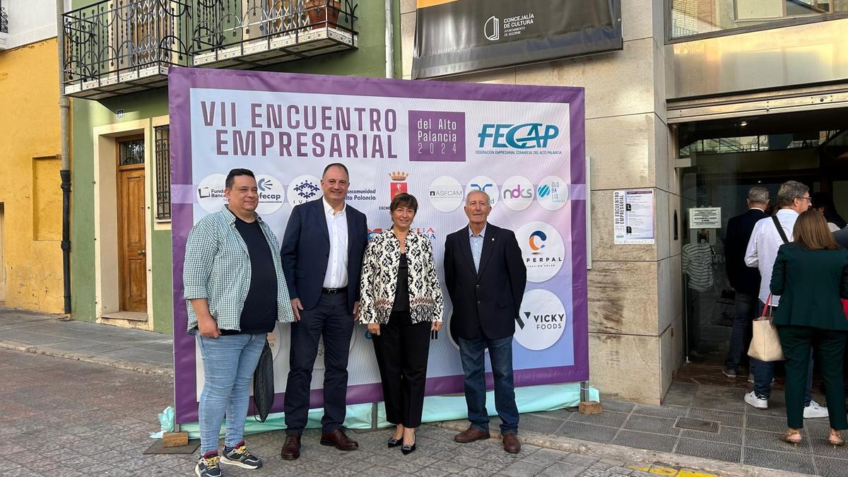 La alcaldesa de Segorbe asistió al encuentro empresarial.