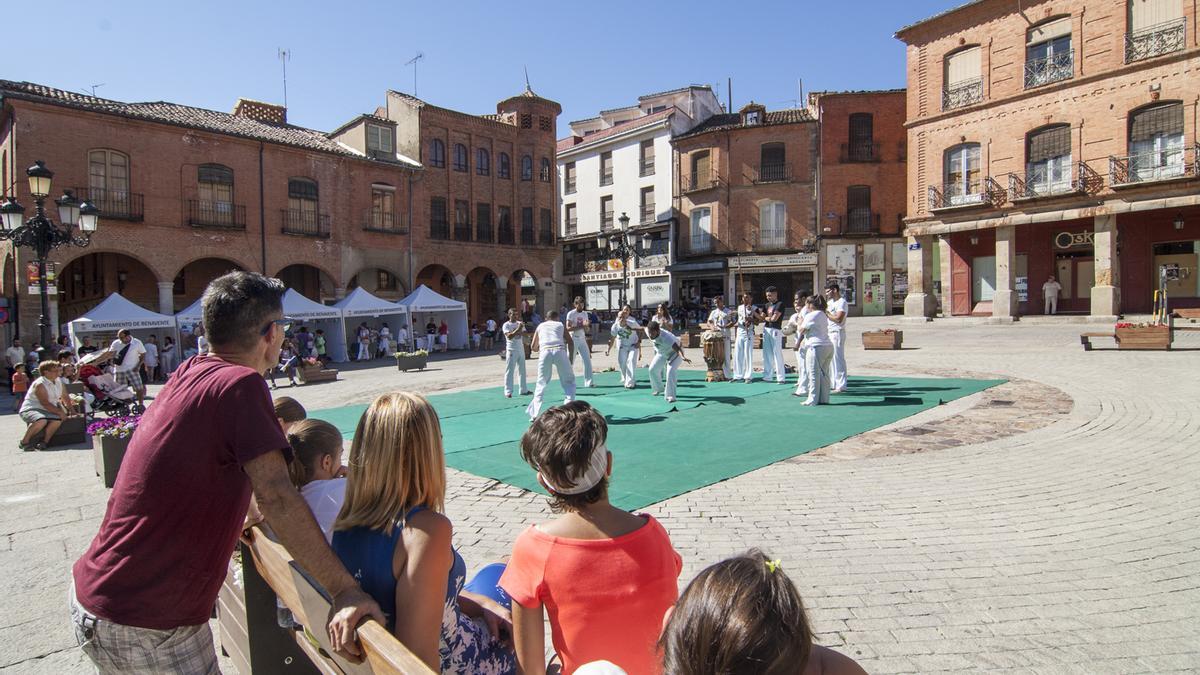 Capoeira en unas jornadas anteriores.