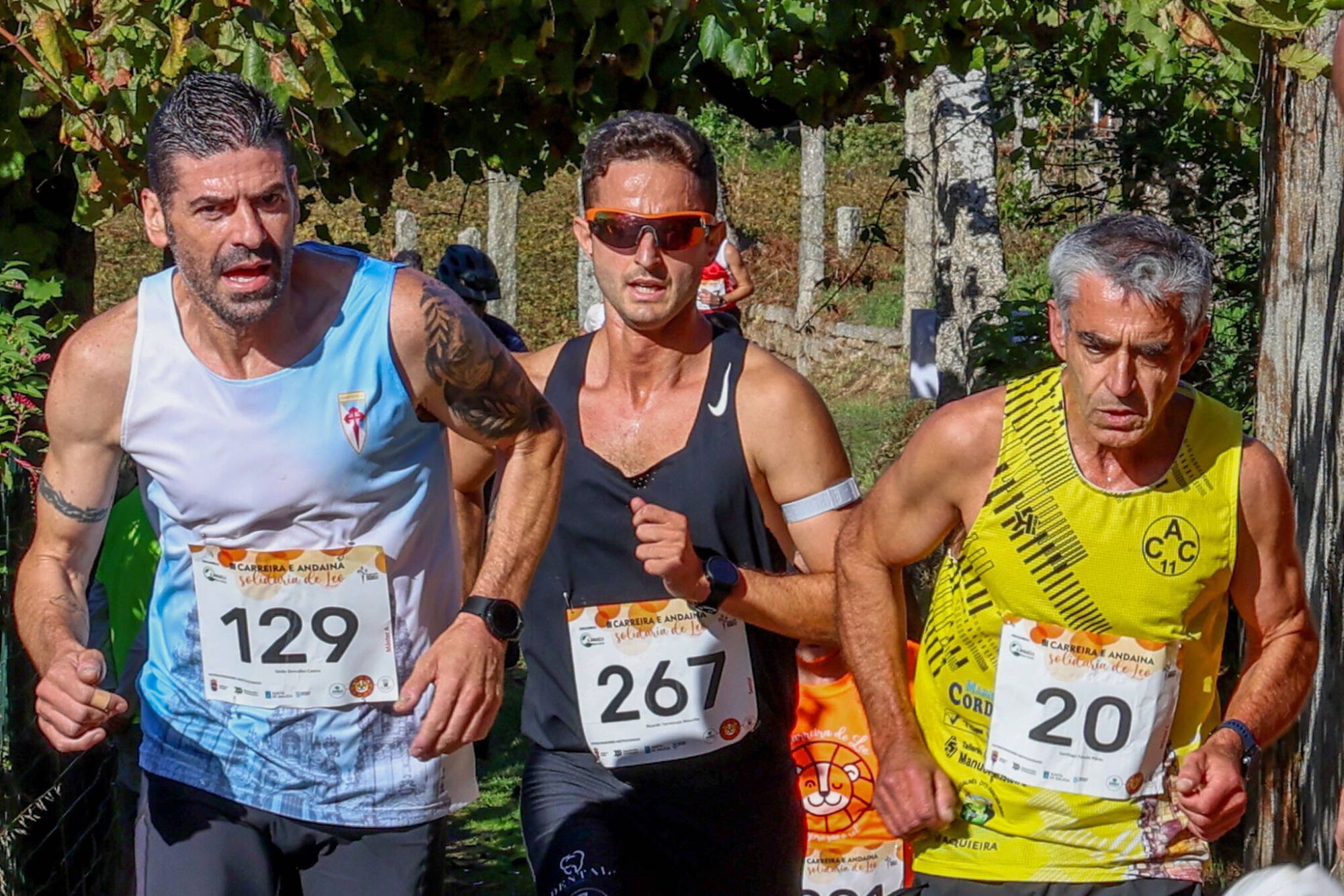 Andaina y carrera solidaria por niños como Leo Diz