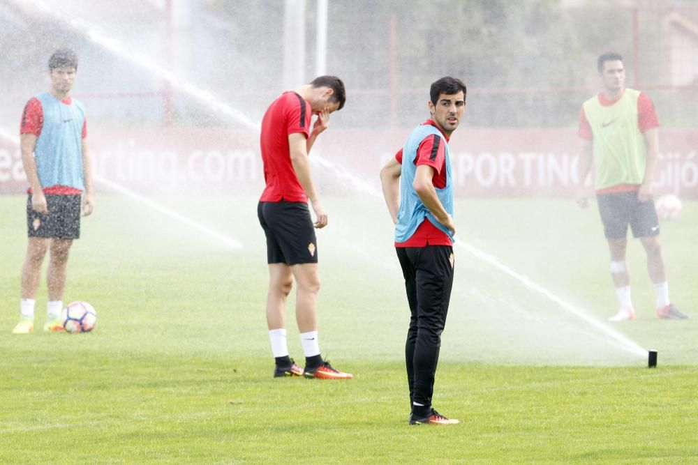 Entrenamiento del Sporting