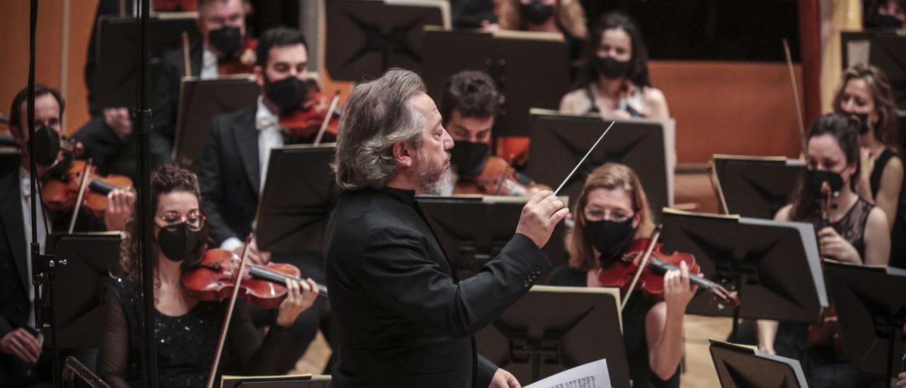 George Pehlivanian, durante el concierto. | Irma Collín