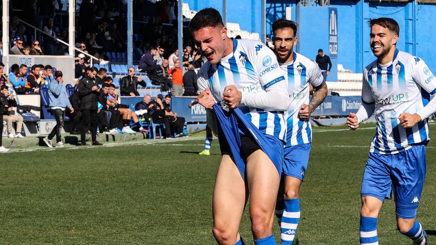 El Alcoyano saca el coraje contra el Ibiza