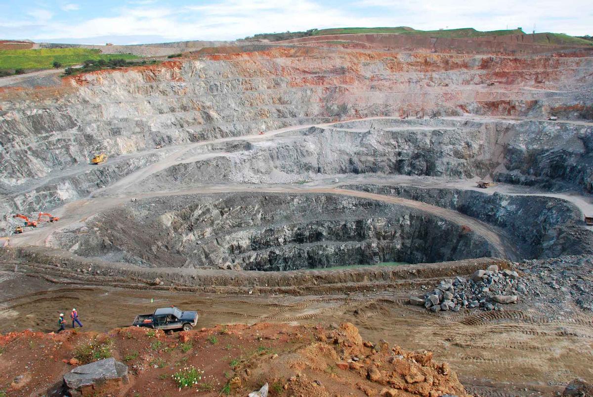 Una mina para la obtención de minerales críticos