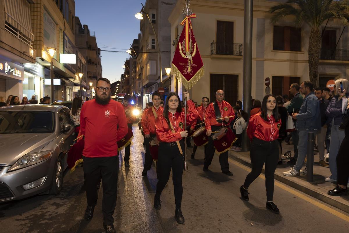 Pasacalles previo al pregón que partió desde la plaza de la Constitución